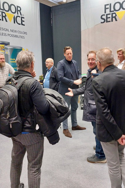 Overmat op Domotex van dit jaar: “Qua aantal bezoekers vond ik het duidelijk wat minder, maar de kwaliteit van het bezoek was opvallend goed.” Overmat op Domotex van dit jaar
